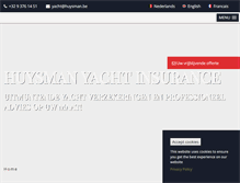 Tablet Screenshot of huysmanyachtinsurance.com
